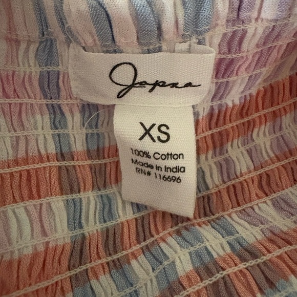 Japna Multicolor Plaid Midi Summer Dress XS - Picture 4 of 8